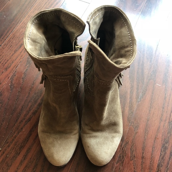 Sam Edelman Fringe Booties - Picture 3 of 5